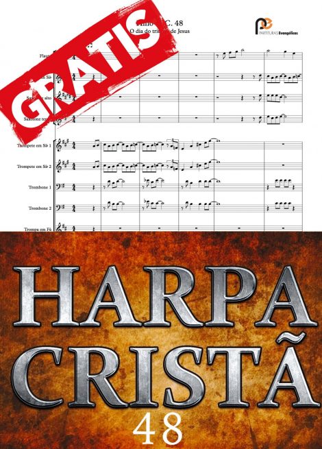 miniatura hino 48 da harpa crista para orquestra partituras evangelicas-min